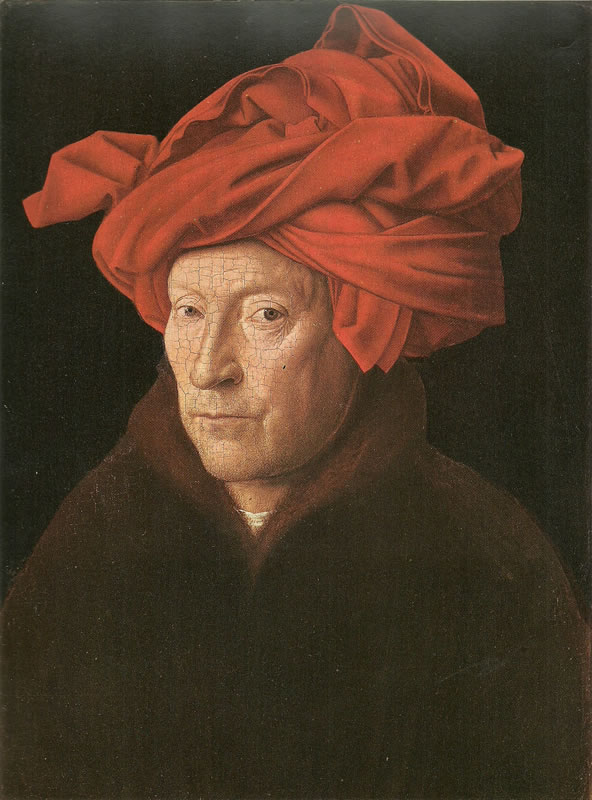 Van Eyck, Uomo col turbante, 1433.