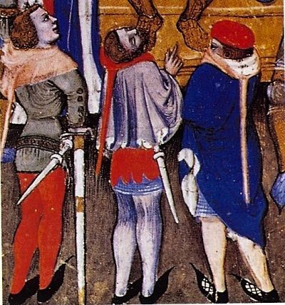 Appassionata d'arte: Abbigliamento maschile del XIV secolo