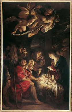 Pittori della luce, Rubens, Adorazione dei pastori
