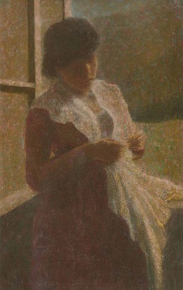 in mostra Ritratto di persona cara, 1886.