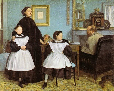 La vita quotidiana, Degas la famiglia Belelli