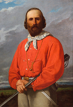 I Macchiaioli, ritratto di giuseppe Garibaldi