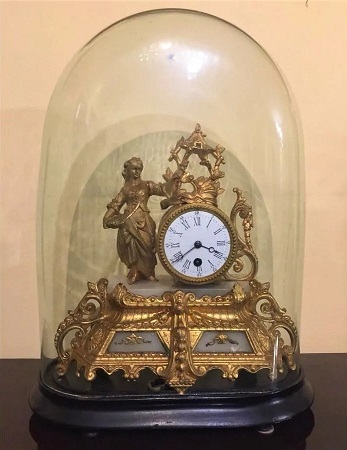 Orologio nell'arredamento, orologio da tavolo epoca Napoleone III