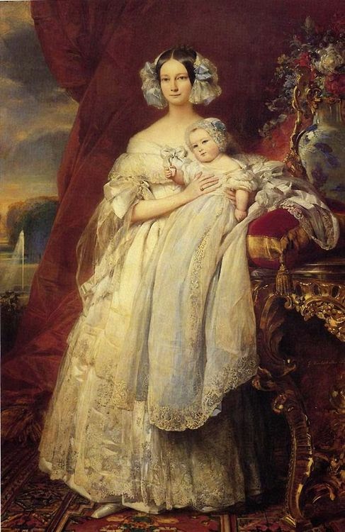 Winterhalter, ritratto di Hele, Louise Elisabeth, duchessa di Orleans