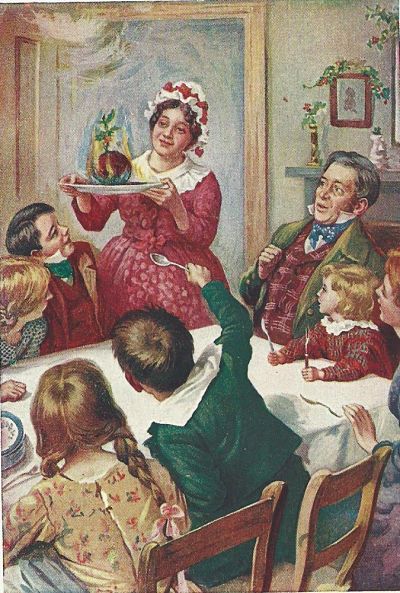 Natale i epoca vittoriana, il pudding