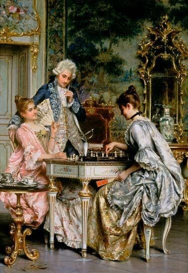 il rito della villeggiatura: il gioco degli scacchi