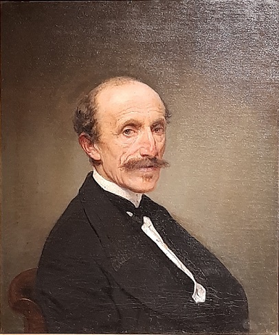 F. Hayez, Ritratto dell'Ingegner Giuseppe clerici