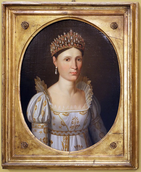 Ritratto di elisa Baciocchi del Tofanelli