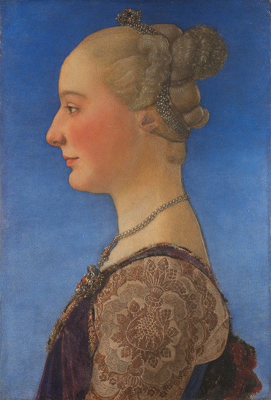 I gioielli nella Firenze del Quattrocento, Piero del Pollaiolo, Ritratto Femminile