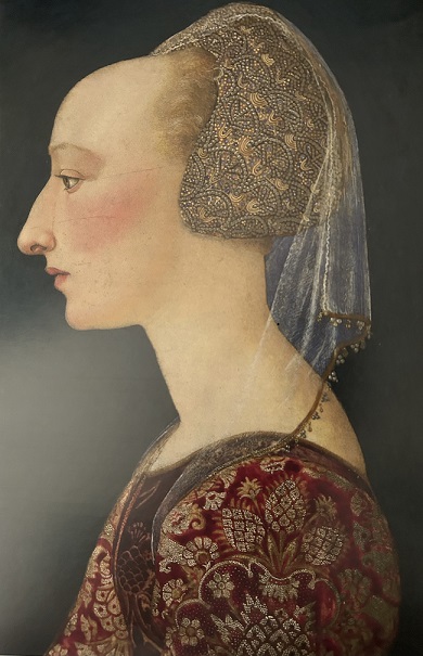 I tessuti del rinascimento: ritratto di dama