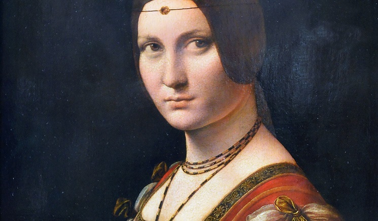 Gioielli nella Firenze del Quattrocento: la Belle Ferroniere mostra un gioiello da testa