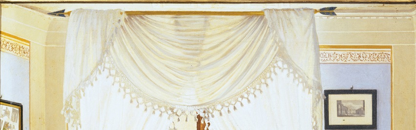 Dettagli nell'arte: il bastone della tenda rimanda a Madame Bovary