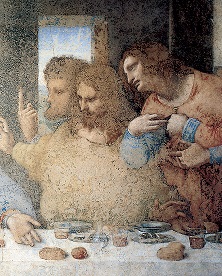 I dettagli nell'arte: le mani si san Filippo e San Tommaso